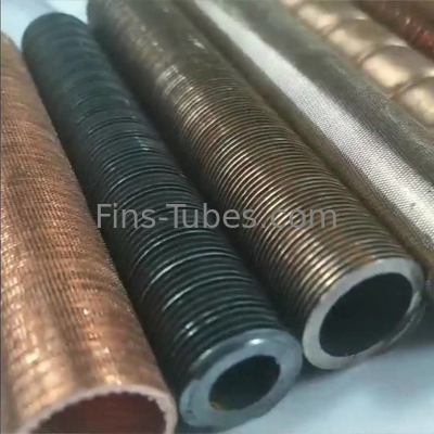 কেনা বায়ু শীতল অ্যালুমিনিয়াম বাষ্পীভবন কয়েল এক্সট্রুজড তামার লো ফিন টিউব তাপ এক্সচেঞ্জার জন্য অভ্যন্তরীণ grooved online manufacture