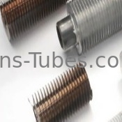 কেনা DELLOK B338 Gr. 4 টাইটানিয়াম স্পাইরাল কপার ফিন টিউব online manufacture