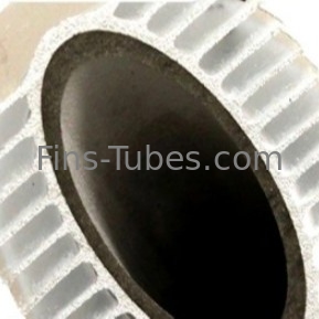 কেনা DELLOK এক্সট্রুড ফিন টিউব ASME SA215 এক্সট্রুড অ্যালুমিনিয়াম টিউব online manufacture