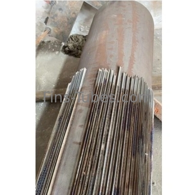 DELLOK ASTM A106 সিউমলেস স্টীল লংটিচুডাল ফিনড টিউব