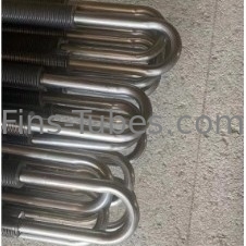 DELLOK TP316Ti U টাইপ লেজার ওয়েল্ডেড ফিনড টিউব কয়েল