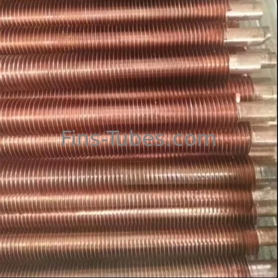 DELLOK উচ্চ তাপ স্থানান্তর দক্ষতা নগ্ন টিউব জন্য Extruded ফিন টিউব Od 8-51mm