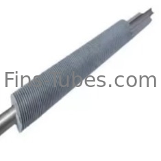 DELLOK 1-22m দৈর্ঘ্য অ্যালুমিনিয়াম ফিন টিউব উচ্চ হালকা ইস্পাত ফিন টিউব সঙ্গে / মিনিট 10mm পিন উচ্চতা