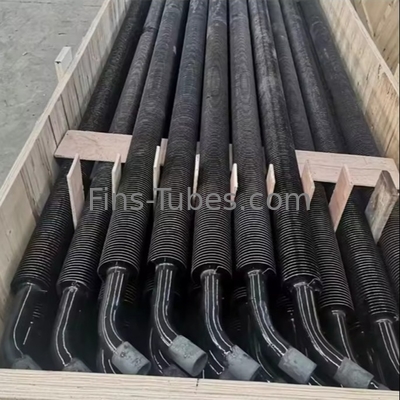 DELLOK 22.22mm বাইরের ব্যাসার্ধ অ্যালুমিনিয়াম ফিন টিউব উচ্চ তাপমাত্রা পরিবেশে 300 ° F পর্যন্ত