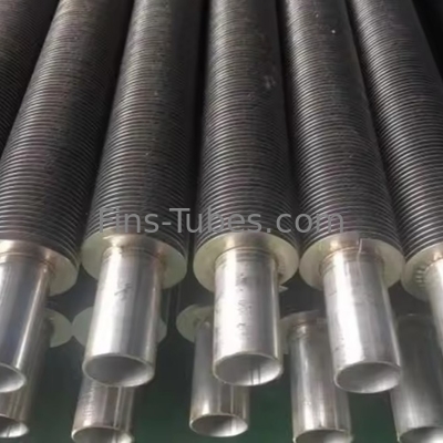 DELLOK 4mm-15mm Tube Thickness Extruded Fin Tube Machine With Black Coating or Varnish Protection (কালো লেপ বা ল্যাঙ্ক সুরক্ষা সহ এক্সট্রুজড ফিন টিউব মেশিন)