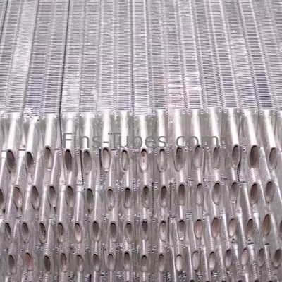 DELLOK চাপ তামা এমবেডেড ফিন টিউব Alu/Copper Fins 1.0-4.0MPa চাপ রেটিং -40.C থেকে 400.C তাপমাত্রা 16-63mm