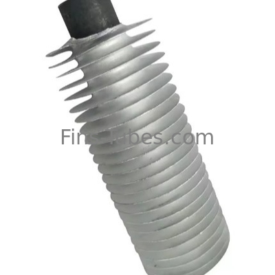 তামা কার্বন ইস্পাত ফিন টিউব 0.3-1.2mm টিউব 2.5-20mm ফিন স্পেসিং 16-63mm Od