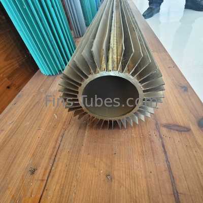 DELLOK লংটিচুডাল ফিনড তাপ স্থানান্তর টিউব স্কয়ার ফিন টাইপ 0.5 ইঞ্চি এএসটিএম সার্টিফাইড তাপ বিনিময় টিউব