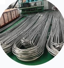 DELLOK ধাতব ইউ বন্ড টিউব 1500 মিমি ঝালাই ফিন টিউব