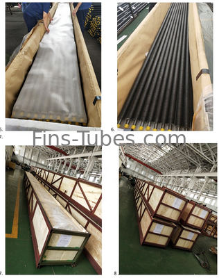 DELLOK স্টেইনলেস স্টীল এক্সট্রুড OD 50.8mm 3.1 Cert Low Fin টিউব