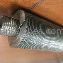 DELLOK G বেস রেডিয়াল কুলিং 50.8mm GRC নিম্ন তাপমাত্রা কার্বন ইস্পাত পাইপ