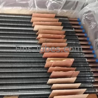 DELLOK কনডেন্সার কপার অ্যালুমিনিয়াম Alu1060 16mm স্কয়ার ফিন টিউব