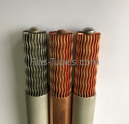 DELLOK CE EN10204 অভ্যন্তরীণ প্রসারিত তরঙ্গ S30408 2205 নমনীয় তামা টিউবিং