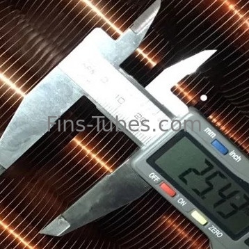 DELLOK টাইপ L টেনশন আবৃত তামা EN10204 স্কয়ার ফিন টিউব