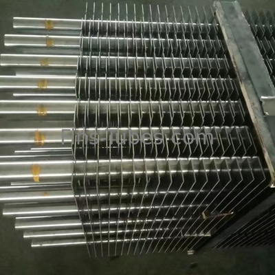 DELLOK তাপ এক্সচেঞ্জার দৈর্ঘ্য 18000mm TP409 স্টেইনলেস স্টীল বর্গাকার পাইপ