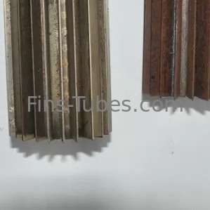 DELLOK এইচএফ ওয়েল্ডেড সিউমলেস স্টীল SA192 OD19mm লংটিচুডাল ফিনড টিউব