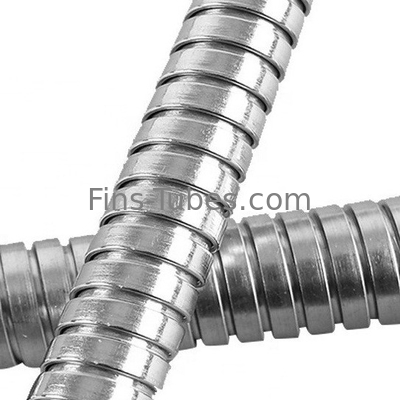 DELLOK TP304 SMLS স্টেইনলেস স্টীল OD15.88mm ক্রাম্পড ফিন টিউব