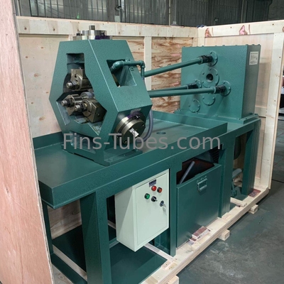 DELLOK হেলিকোডাল গ্রুভ কুলিং ব্রাস ব্রোন 380V টিউব ফিনিং মেশিন