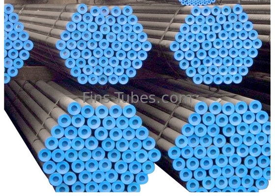 DELLOK কালো পেইন্টিং Seamless কার্বন ইস্পাত পাইপ Sch40 / Sch80 / Sch160 Astm A106
