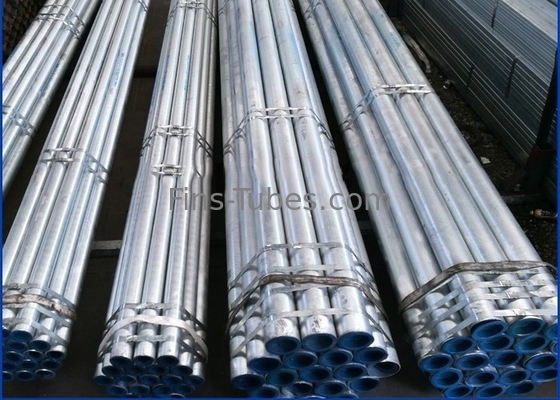 DELLOK ASTM A53 হট ডপ গ্যালভানাইজড লিনার পাইপ গ্যালভানাইজড স্টিল পাইপ রোলড গ্রুভড