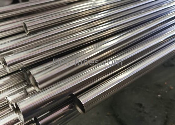 DELLOK টাইটানিয়াম নিকেল খাদ গোলাকার টিউব 10mm 20mm 30mm Gr5 Gr9 Gr12 TA 1 TA2 TA4 TA10